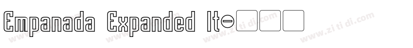 Empanada Expanded It字体转换